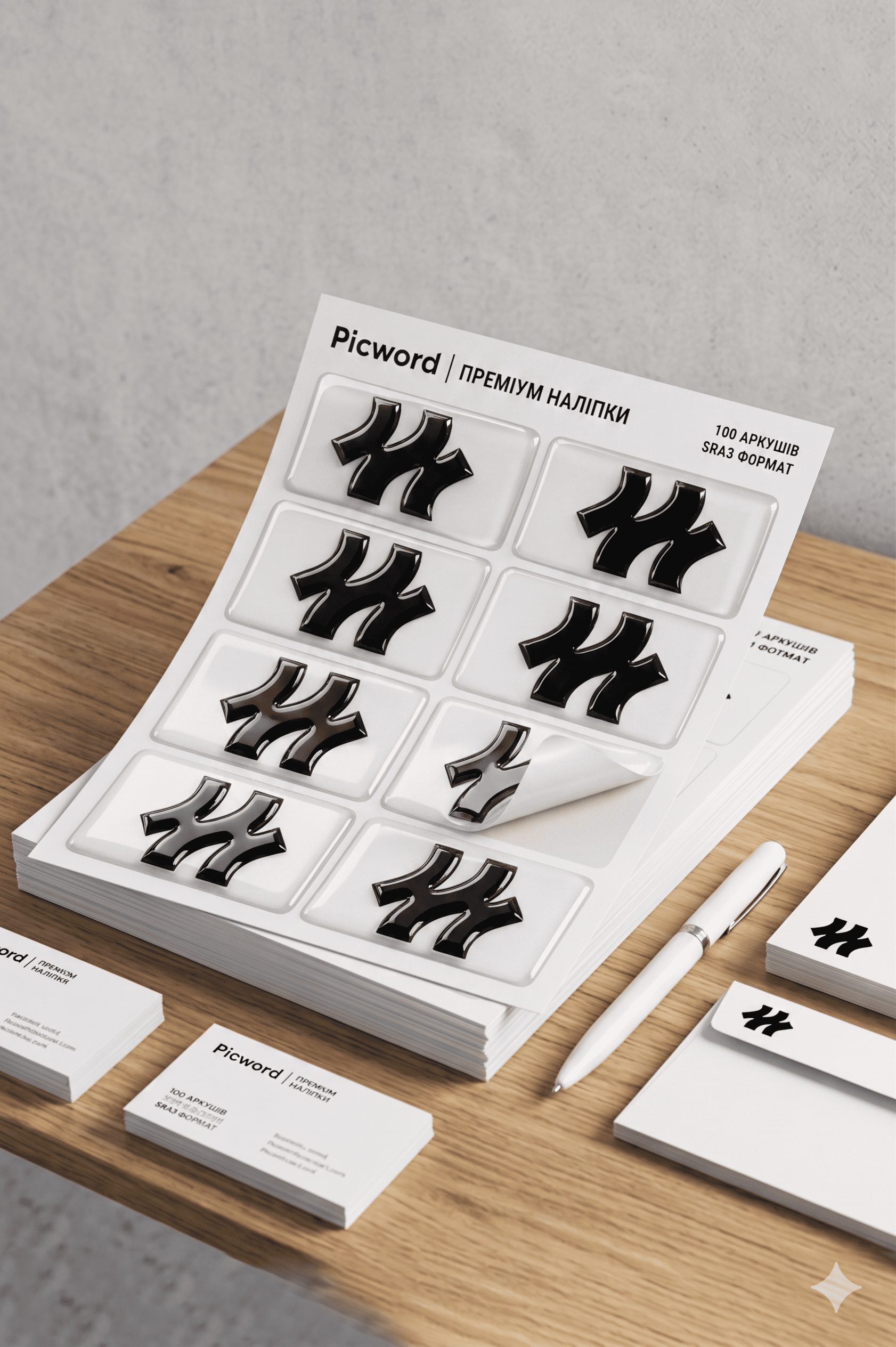 Обʼємні наліпки